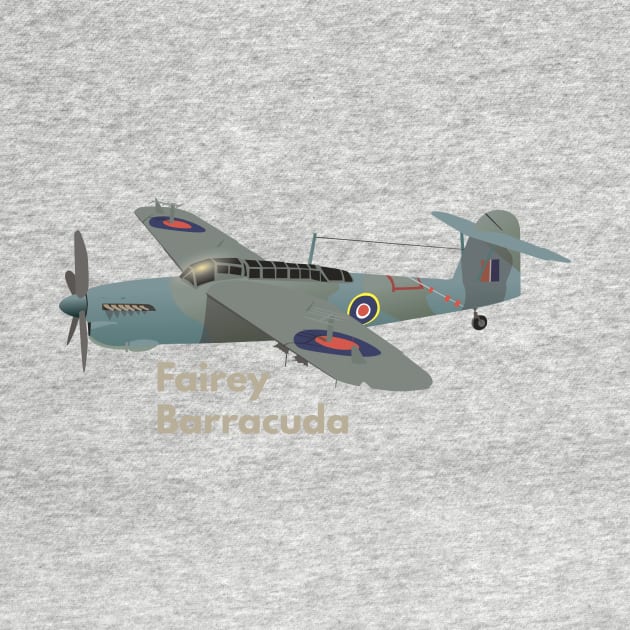 Fairey Barracuda British WW2 Airplane by NorseTech